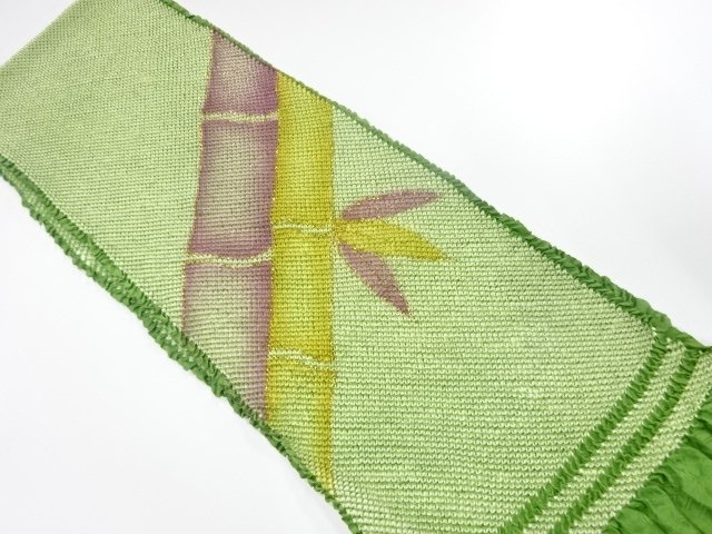 SILK Tie-dye obiage for furisode